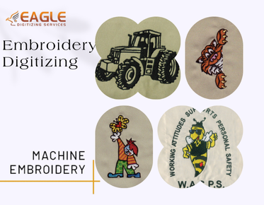 Embroidery digitizing